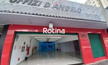 Loja para alugar, centro - uberlândia/mg - rotina imobiliária