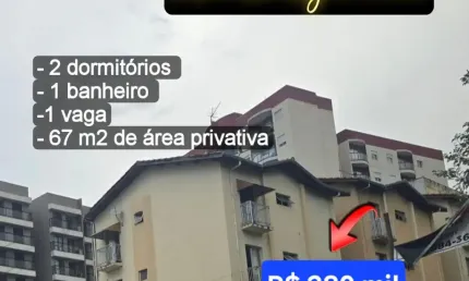 Apartamento com 2 quartos à venda no Jardim do Sul, Bragança Paulista 