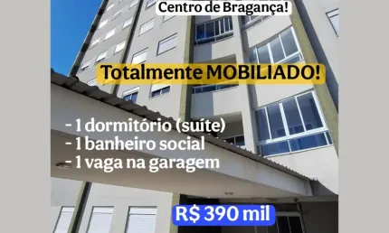 Apartamento 'totalmente mobiliado' no centro de bragança!