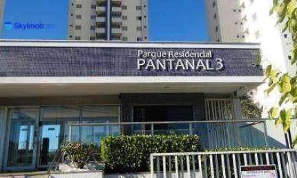 Apartamento com 3 quartos, 2 suites para alugar, 101m² por R$ 6.000/mês (Pacote) - Parque Pantanal 3 - Jardim Aclimação - Cuiabá/MT