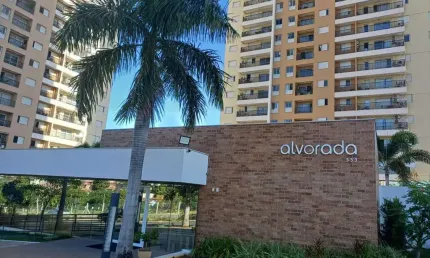 Apartamento semi mobiliado com 3 quartos, sendo 1 suite para alugar, 72 m² por r$ 4.500/mês (pacote)- edificio alvorada- terra nova - cuiabá/mt