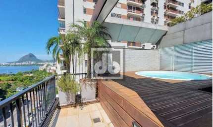 Cobertura com 3 quartos à venda na Rua do Humaitá, Humaitá, Rio de Janeiro, 183 m2 por R$ 2.150.000