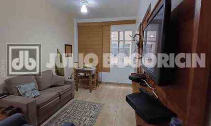 Apartamento com 1 quarto à venda na Avenida Venceslau Brás, Botafogo, Rio de Janeiro, 44 m2 por R$ 535.000