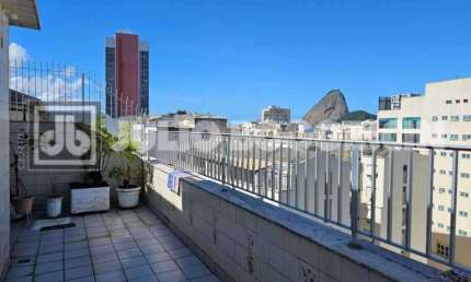 Cobertura com 3 quartos à venda na Rua Almirante Tamandaré, Flamengo, Rio de Janeiro, 156 m2 por R$ 1.400.000