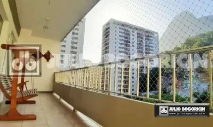 Apartamento com 3 quartos à venda na Rua do Humaitá, Humaitá, Rio de Janeiro, 133 m2 por R$ 1.360.000