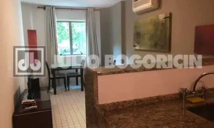 Flat com 1 quarto à venda na Avenida Borges de Medeiros, Lagoa, Rio de Janeiro, 40 m2 por R$ 750.000