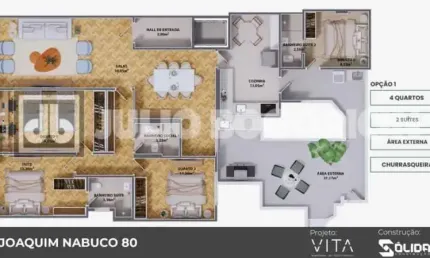 Apartamento com 4 quartos à venda na Rua Joaquim Nabuco, Copacabana, Rio de Janeiro, 162 m2 por R$ 2.800.000