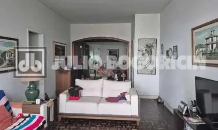 Apartamento com 3 quartos à venda na rua piratininga, gávea, rio de janeiro, 124 m2 por r$ 1.700.000