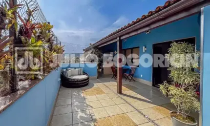 Cobertura com 5 quartos à venda na Rua Desembargador Izidro, Tijuca, Rio de Janeiro, 186 m2 por R$ 1.485.000