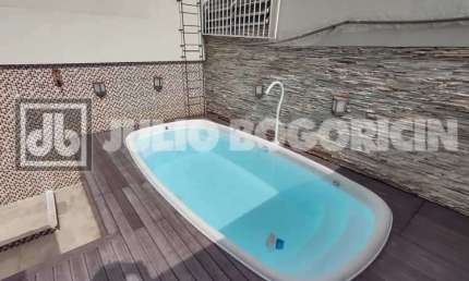Cobertura com 3 quartos à venda na Rua Castro Barbosa, Grajaú, Rio de Janeiro, 150 m2 por R$ 960.000