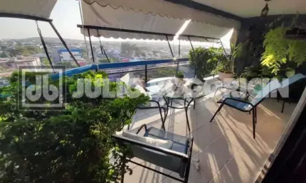 Apartamento com 4 quartos à venda na rua adolfo porto, portuguesa, rio de janeiro, 186 m2 por r$ 820.000