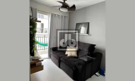 Apartamento com 2 quartos à venda na estrada dos teixeiras, taquara, rio de janeiro, 45 m2 por r$ 180.000