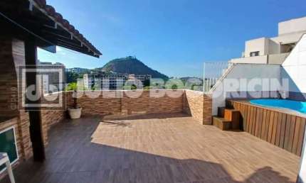 Cobertura com 2 quartos à venda na Rua Olímpia do Couto, Pechincha, Rio de Janeiro, 136 m2 por R$ 550.000