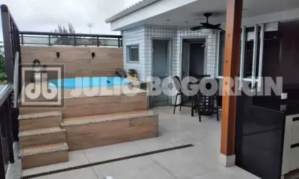 Cobertura com 4 quartos à venda na Rua Clóvis Salgado, Recreio dos Bandeirantes, Rio de Janeiro, 510 m2 por R$ 2.500.000