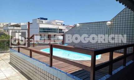 Cobertura com 4 quartos à venda na Rua Antônio de Magalhães, Recreio dos Bandeirantes, Rio de Janeiro, 298 m2 por R$ 1.350.000