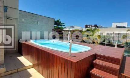 Cobertura com 2 quartos à venda na Rua Manoel Boucher Pinto, Recreio dos Bandeirantes, Rio de Janeiro, 155 m2 por R$ 1.100.000