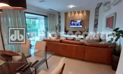 Apartamento com 4 quartos à venda na avenida flamboyants da península, barra da tijuca, rio de janeiro, 142 m2 por r$ 2.300.000