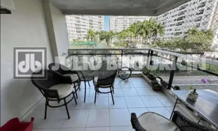 Apartamento com 3 quartos à venda na Avenida Renê Laclette, Recreio dos Bandeirantes, Rio de Janeiro, 115 m2 por R$ 1.200.000
