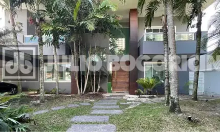 Casa em condomínio fechado com 7 quartos à venda na rua canto dos pássaros, barra da tijuca, rio de janeiro, 671 m2 por r$ 8.000.000