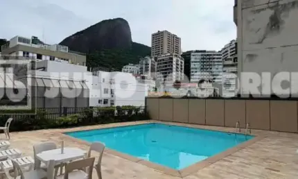 Flat com 1 quarto à venda na Rua Professor Azevedo Marques, Leblon, Rio de Janeiro, 51 m2 por R$ 1.420.000