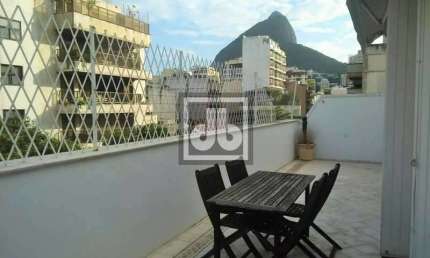 Cobertura com 2 quartos à venda na Avenida Bartolomeu Mitre, Leblon, Rio de Janeiro, 110 m2 por R$ 6.000.000