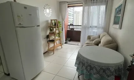 Flat com 1 quarto para alugar no Cabo Branco, João Pessoa 