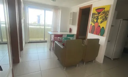 Apartamento com 1 quarto para alugar na Rua Monteiro Lobato, Tambaú, João Pessoa