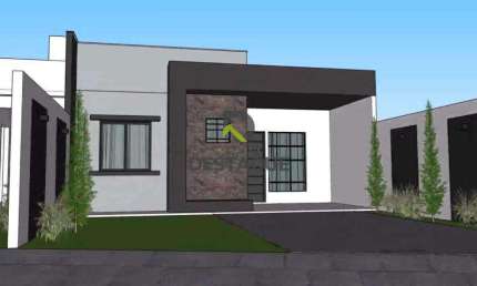Casa em construção com 1 suite e 2 dormitorios- Bairro Santa Felicidade