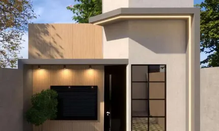 Casa moderna a venda no florais do paraná em contrução