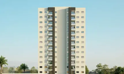 Apartamento em construçcao Ed. Euville com 1 suite e 1 quarto- Bairro FAG