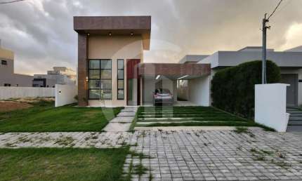 Casa térrea pé direito alto recém-construída à venda no Cond. Terras Alphaville Sergipe 1