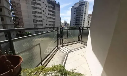 Apartamento á venda em Higienópolis - 3 Dorms, 2 Vagas - 127,00m² A.U