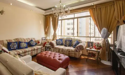 Apartamento de 168m² útil em Higienópolis - Venda, 3 Dormitórios, 1 Vaga