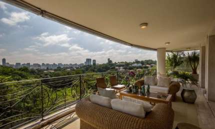 Apartamento com 4 quartos à venda na Albertina de Oliveira Godinho, --, Jardim Guedala, São Paulo por R$ 26.500.000
