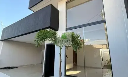 Casa  Acabamento Refinado 3 quartos sendo 1 Su&amp;iacute;te &amp;Aacute;rea de Lazer Integrada Espa&amp;ccedil;o Gourmet  2 Vagas