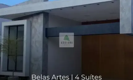 Casa Alto Padr&amp;atilde;o Arquitetura Diferenciada  Todo Conforto Casa T&amp;eacute;rrea 4 Su&amp;iacute;tes &amp;Aacute;rea de Lazer Integrada Espa&amp;ccedil;o Gourmet 2 Vagas Coberta Acabamento &