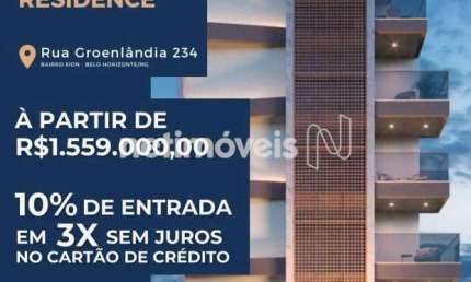 Venda de apartamento no Sion com 3 dormitórios/quartos e área de 109 m².