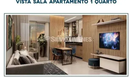 Apartamento com 1 quarto à venda na Rua dos Tupis, Barro Preto, Belo Horizonte