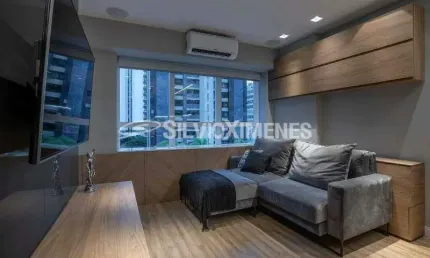 Flat com 1 quarto à venda na Rua Antônio de Albuquerque, Savassi, Belo Horizonte