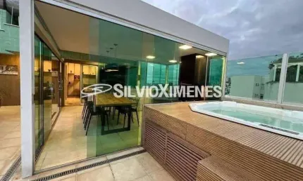 Cobertura com 3 quartos à venda na Rua Sílvio Menicucci, Buritis, Belo Horizonte