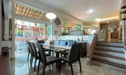 Casa com 5 quartos à venda na Rua Saturno, Santa Lúcia, Belo Horizonte