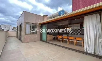 Cobertura com 3 quartos à venda na Rua Barão de Macaúbas, Santo Antônio, Belo Horizonte