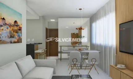 Apartamento com 2 quartos à venda na Rua Abre Campo, 396, Santo Antônio, Belo Horizonte