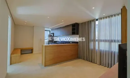 Apartamento para Aluguel com 47m², 1 quarto e 1 vaga