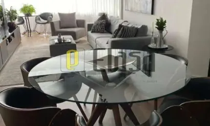Apartamento 2 dormitórios, 2 suítes, 3 vaga, com 116,00m², em Campo Belo, São Paulo, SP.