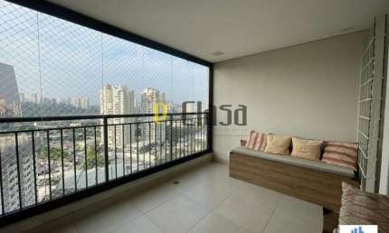 Apartamento 2 dormitórios 1 suíte 2 vagas de garagem Chacarra Santo Antonio - SP
