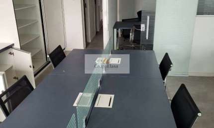 Conjunto Comerçial ,sala semi mobiliada fina ,ar condicionado , varanda , 2 vagas