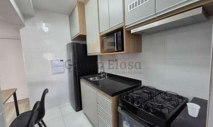 Apartamento 50m² 1 Suíte - Mobiliado - 1 Vaga - Air Brooklin  Ao lado do metrô Brooklin