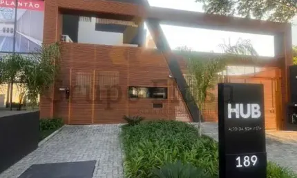 Apartamento 1 Dormitório para Locação no HUB Alto da Boa Vista -Andar Alto Completa Estrutura/lazer