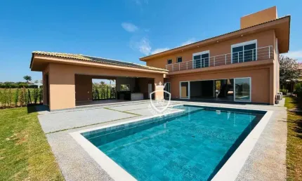Casa com 5 dormitórios à venda, 448 m² por R$ 5.500.000,00 - Condomínio Fazenda Alvorada - Porto Feliz/SP